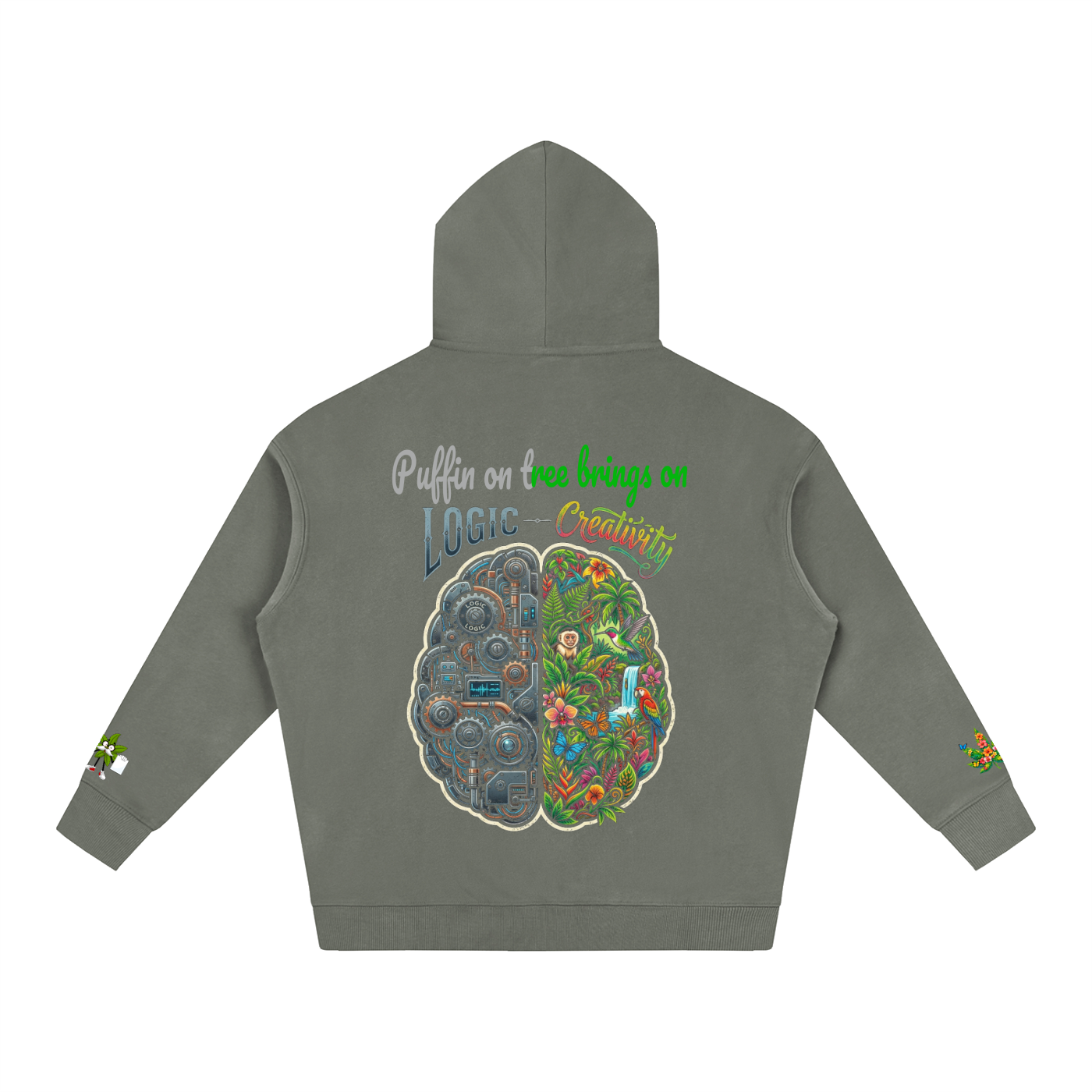 Logic n creativity hoodie